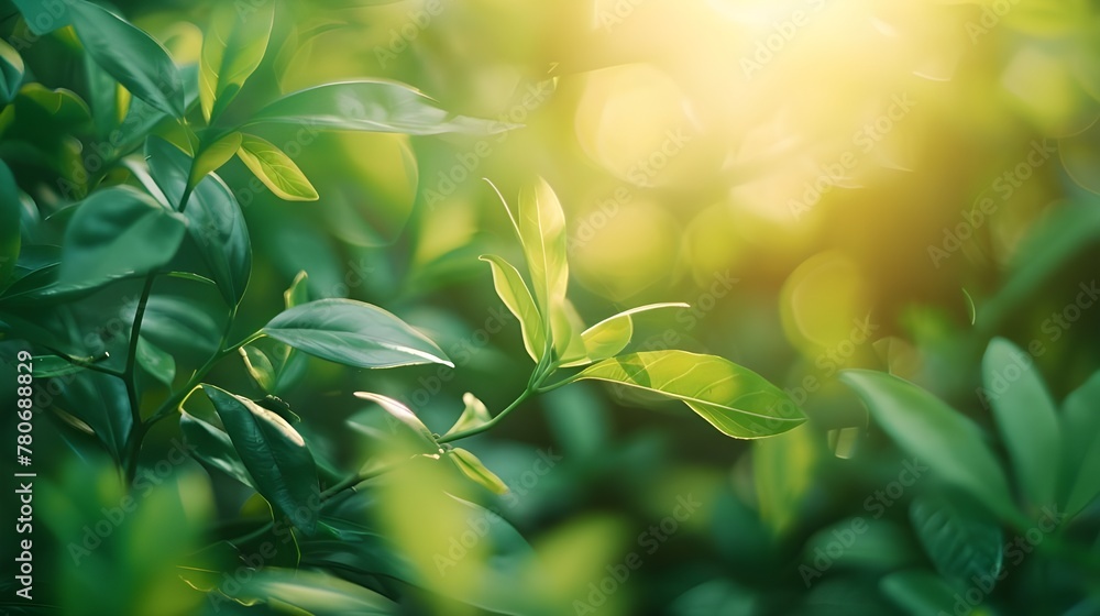 Nature of green leaf in garden at summer. Natural green leaves plants using as spring background cover page greenery environment ecology wallpaper Nature of green leaf in garden at summer. Natural green leaves plants using as spring background cover page greenery environment ecology wallpaper
