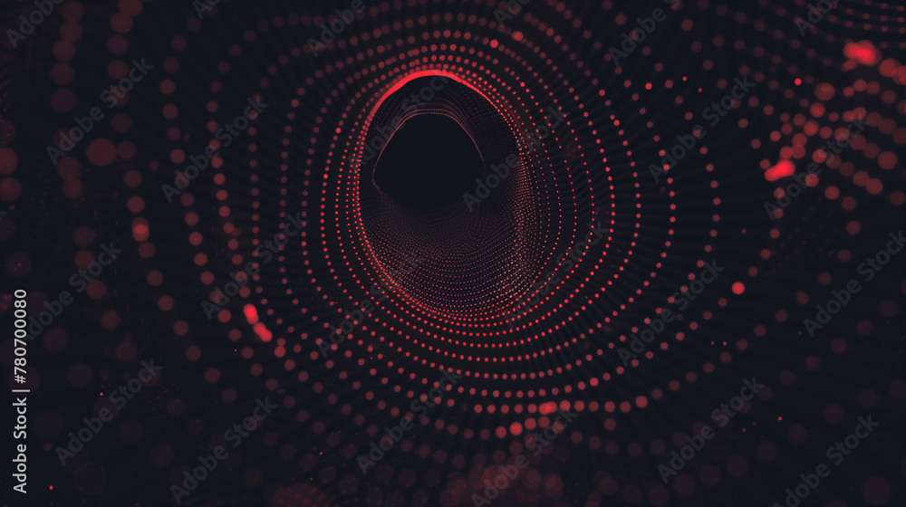 Red Abstract Digital Dot Technology Background Red Abstract Digital Dot Technology Background