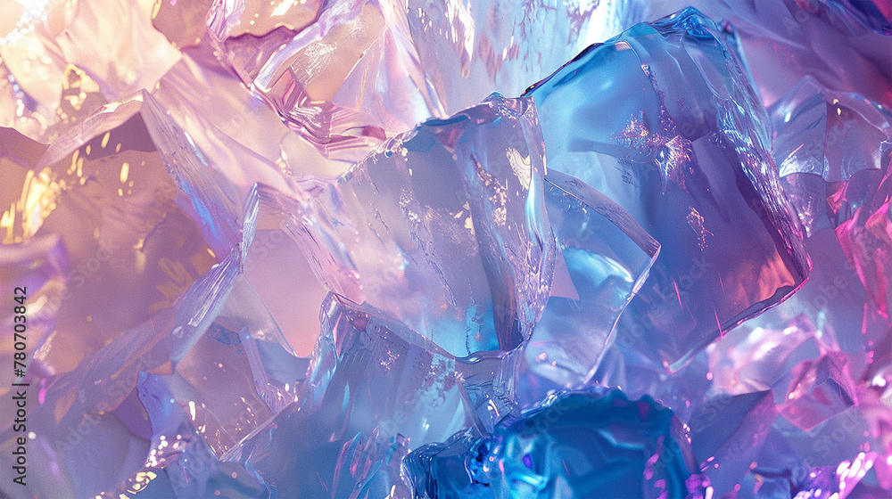 crystal texture #002. Generative AI