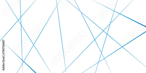 Horizontal template with chaotic lines. Simple vector illustration. Random chaotic lines like abstract geometric pattern or texture. 