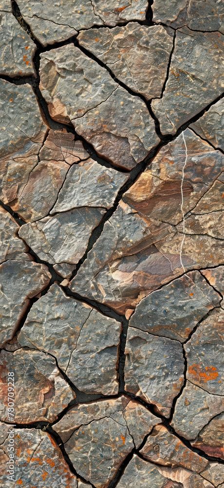 Fototapeta premium Crumbling ruins from above眨, Amazing and simple wallpaper, for mobile