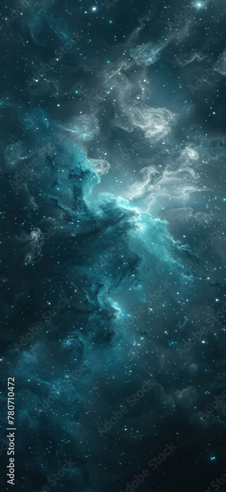 Celestial Aurora Background for Mobil, Amazing and simple wallpaper, for mobile