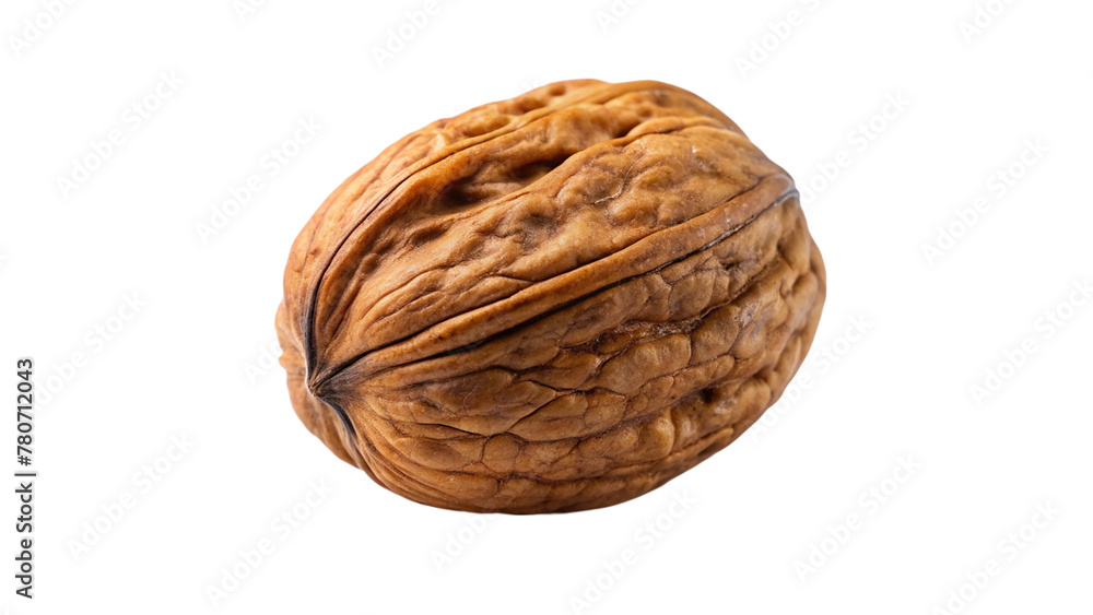A walnuts isolated on transparent background A walnuts isolated on transparent background