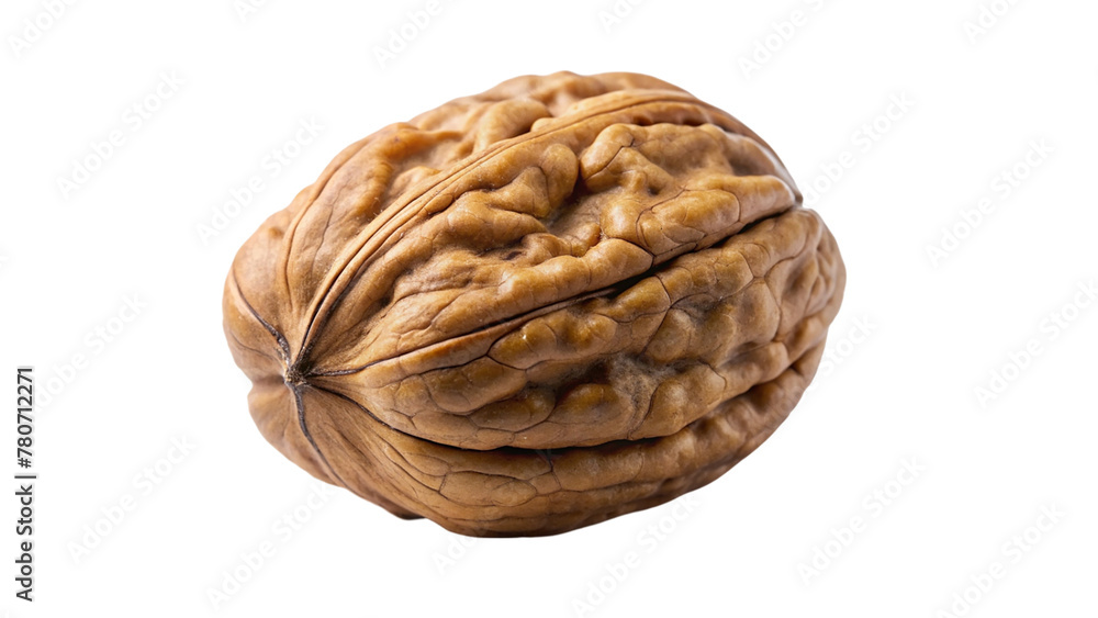 A walnuts isolated on transparent background A walnuts isolated on transparent background