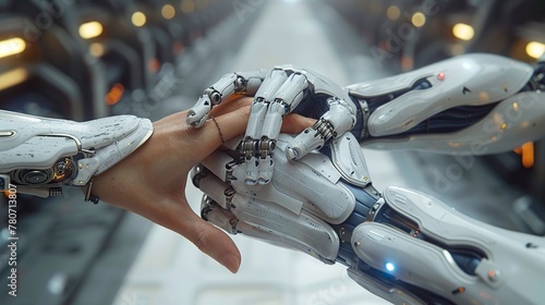 Human Hand Interlocking with Advanced Robot Hand