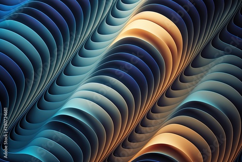 modern abstract wave pattern background © Axel Bueckert