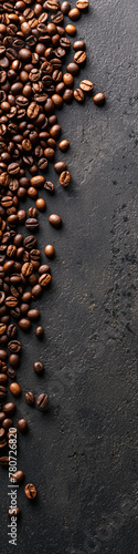 Coffee beans: Intense aroma, deep flavor, the essence of morning awakenings and brewing delights.
