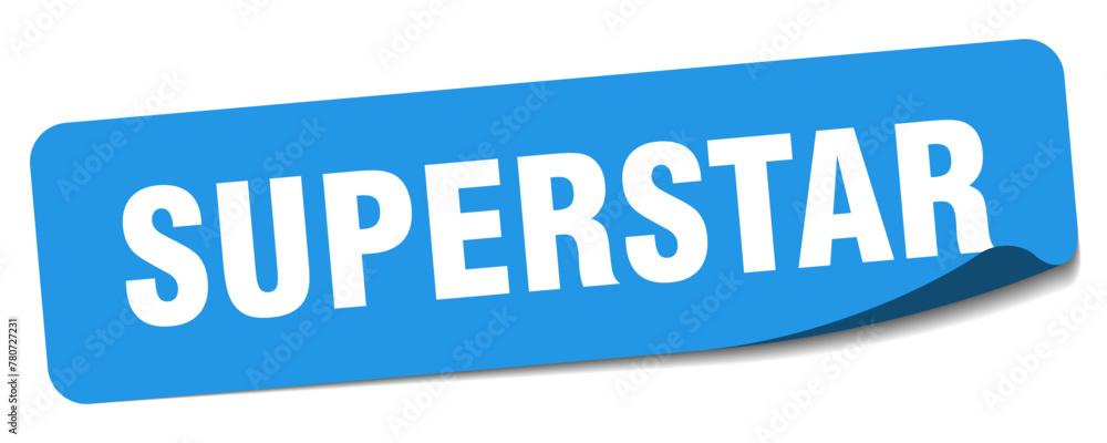 superstar sticker. superstar label superstar sticker. superstar label