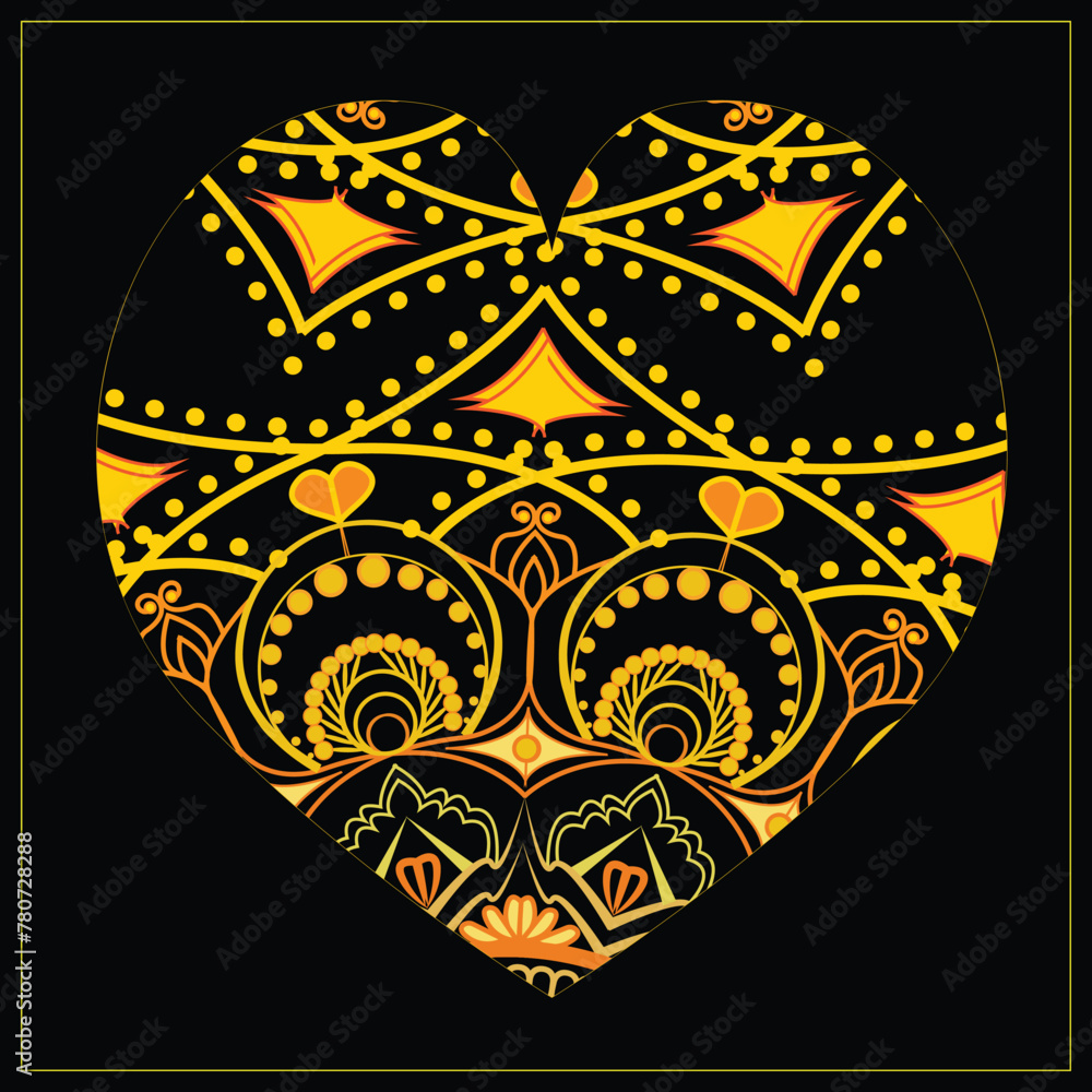 This is simple and vector Love Mandala Background and this background is editable. This is simple and vector Love Mandala Background and this background is editable.