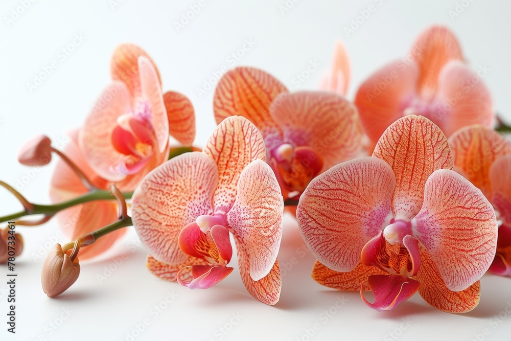 orchid isolated on white background orchid isolated on white background