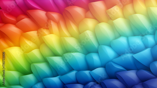 Rainbow pattern background image.