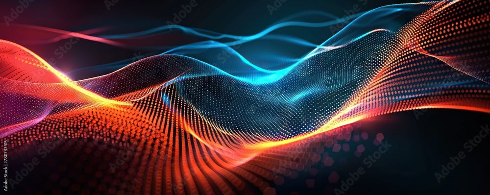 Digital background for tech, AI, data, audio, graphics, and more Digital background for tech, AI, data, audio, graphics, and more