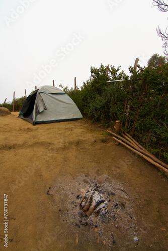 tent in the mountain © Antony