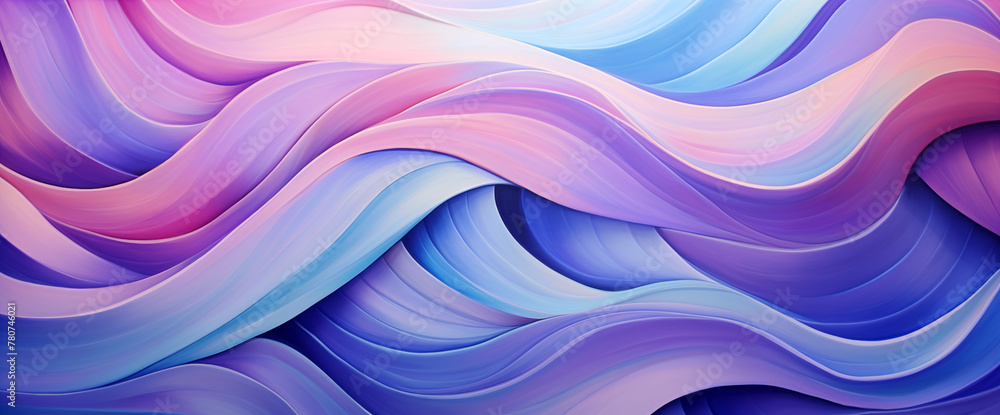 Fototapeta premium Abstract background with waves 
