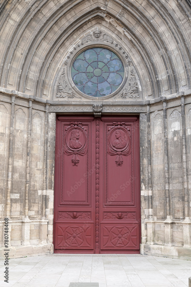 entrée cathédrale de Bayeux entrée cathédrale de Bayeux