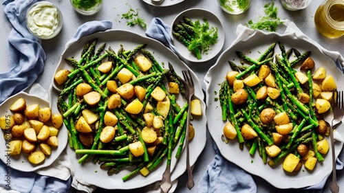 fish and vegetables