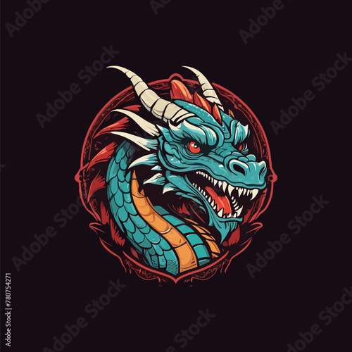 Old-Style Dragon Head Design