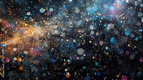 Humanity's destiny unfolds in a cascade of pixelated stars