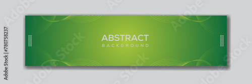 LinkedIn cover banner template with an abstract technology design that is both imaginative and contemporary.