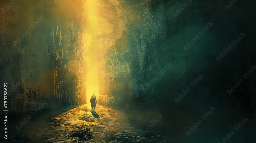 In the depths of despair, a glimmer of hope emerges, illuminating the path to healing