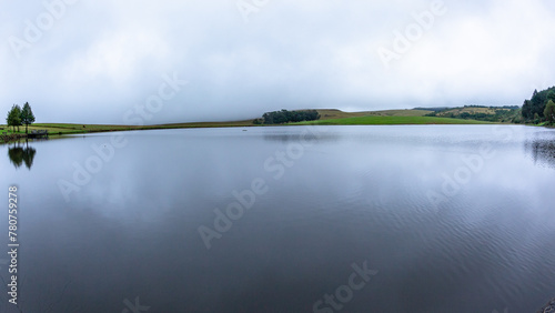 Farm Dam Water Expanse Horizon Landscape