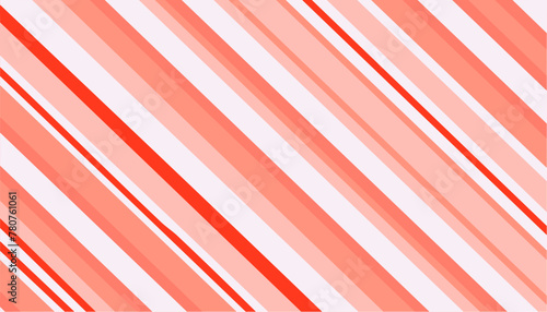 Red and white diagonal striped background