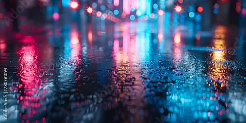 The Climate Impact A Stormy Night in the City Illuminated by Lightning Concept Climate Change Effects Stormy Weather Lighting Strikes Urban Environment Night Photography, Urban Optical Reflection Phot