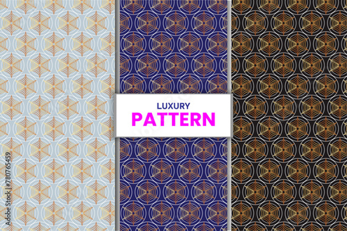 Vector seamless geometric golden pattern background, luxury collection. Abstract endless repeating texture for mask, duvet cover, t-shirt, phone case, wallpaper, carpet