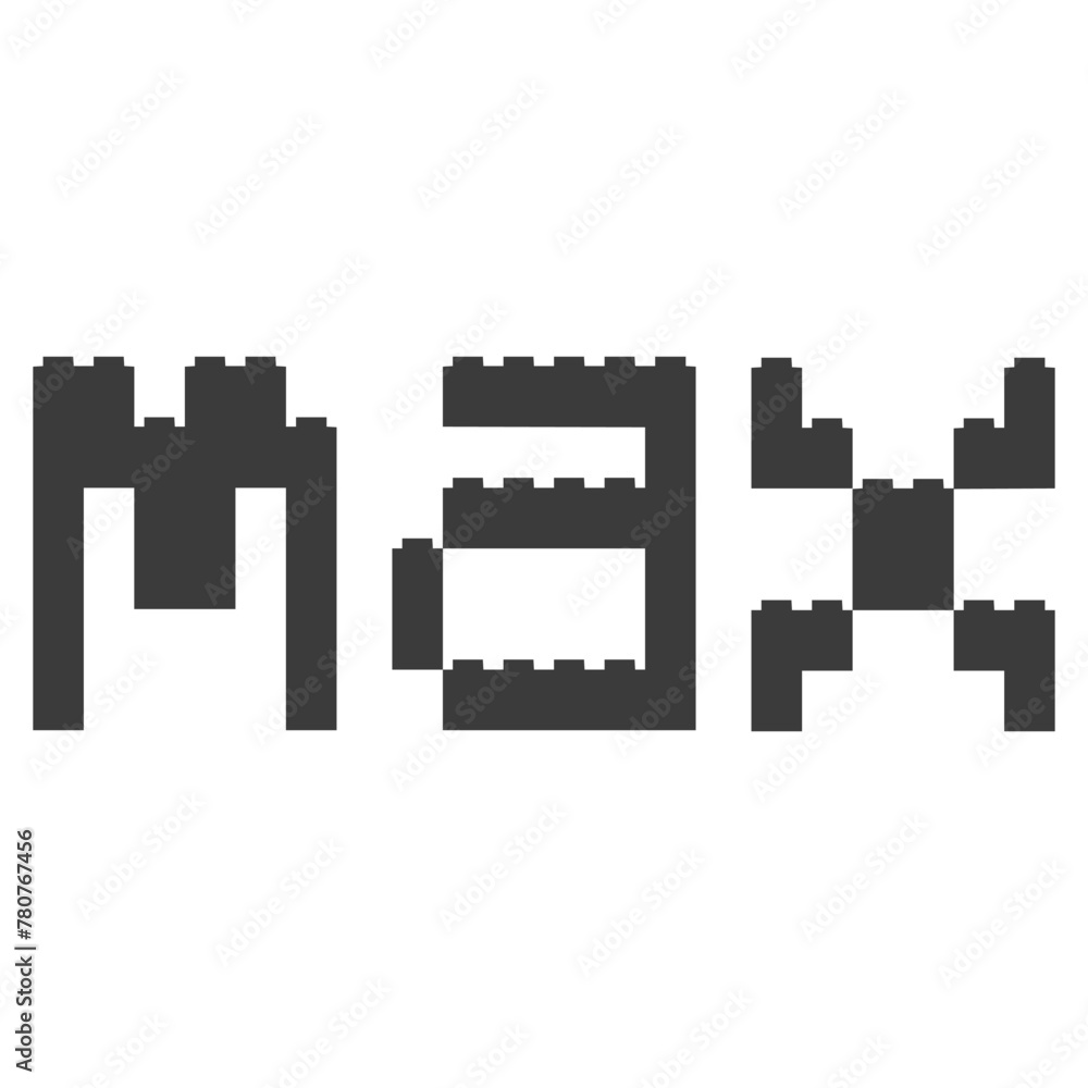 max logo vector graphic illustration