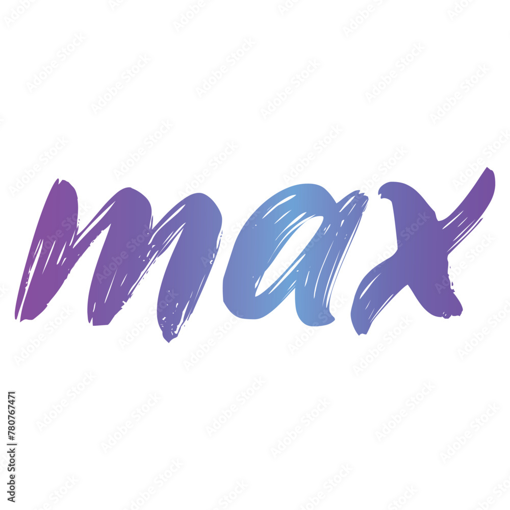 Fototapeta premium max logo vector graphic illustration