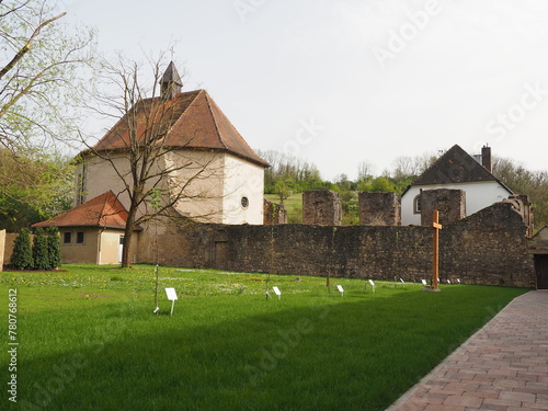 Klosterruine Gräfinthal im Mandelbachtal - Marianischer Wallfahrtsort seit dem späten Mittelalte  photo