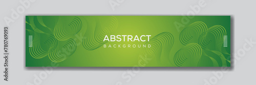 An abstract technology design for a LinkedIn cover banner template
