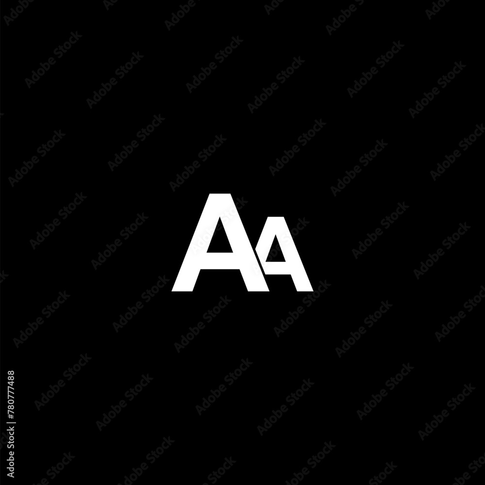 Font Size icon isolated on black Font Size icon isolated on black