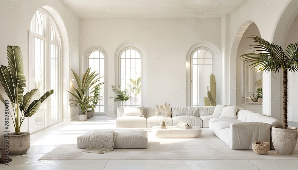 bright interior of the loggia, winter garden, cozy balcony , terrace, luxury interior with plants and a large sofa bright interior of the loggia, winter garden, cozy balcony , terrace, luxury interior with plants and a large sofa