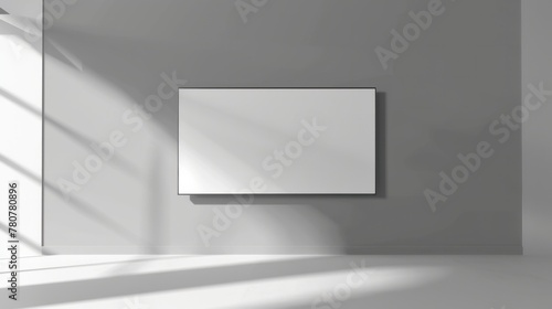 Wallpaper Mural A realistic illustration of a 4K TV flat screen Torontodigital.ca