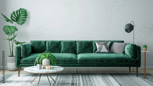 sofa in the room, living room, decor