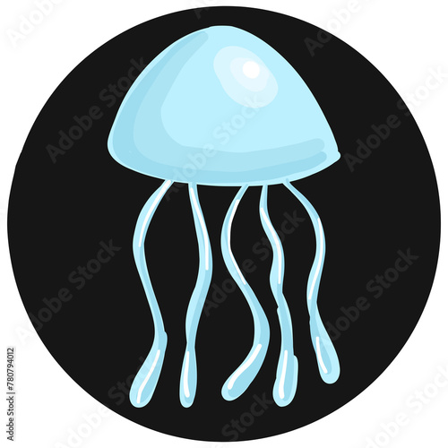 illustration of jellyfish