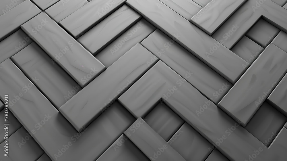 Herringbone, soft grey, seamless, 2D flat for 3D architectural renderings, diagonal camera angle. Herringbone, soft grey, seamless, 2D flat for 3D architectural renderings, diagonal camera angle.