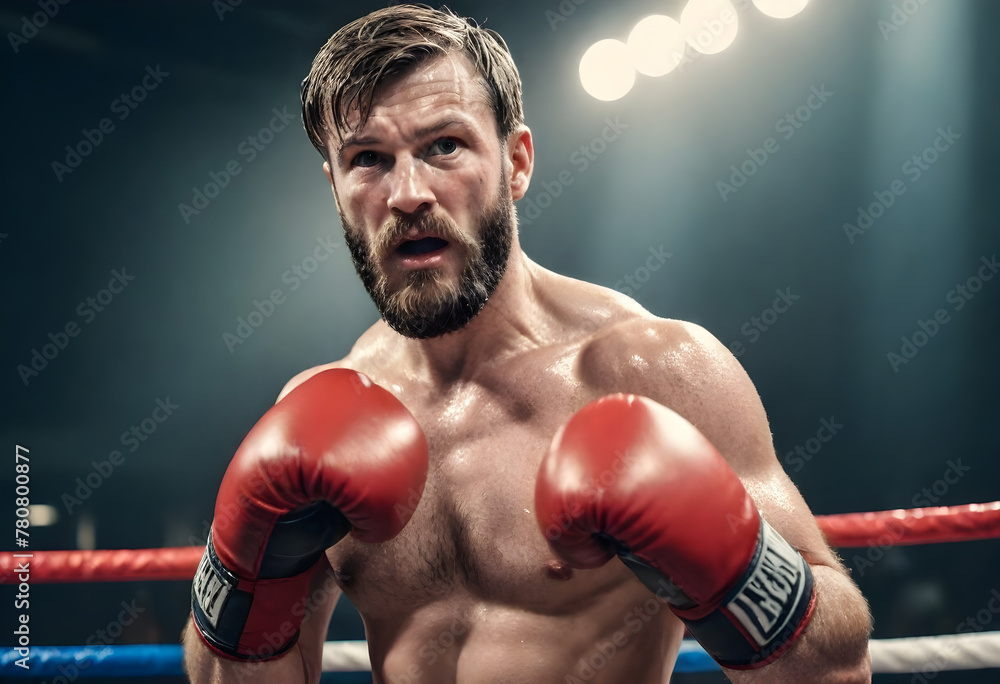 portrait of boxer