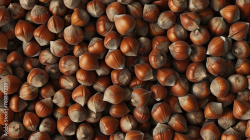 Brown nuts bunch wallpaper