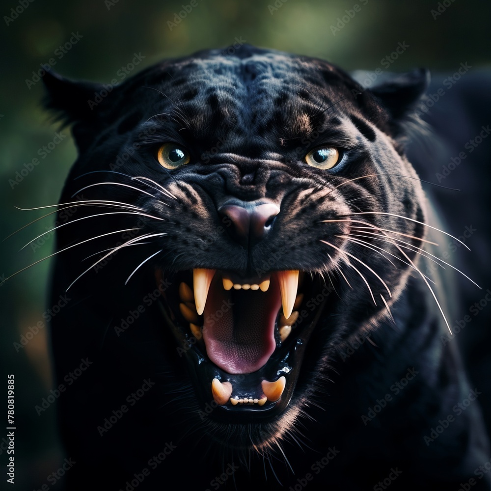 Panther Prowess: Striking Images of the Elusive Black Beauty