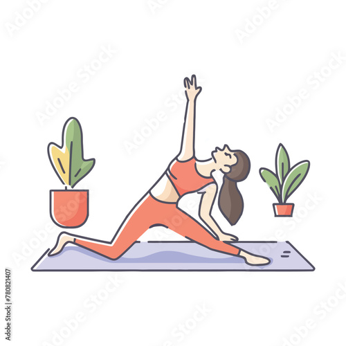 Gymnastics Illustration