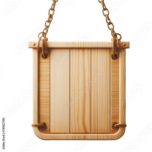 wooden board isolated on white
