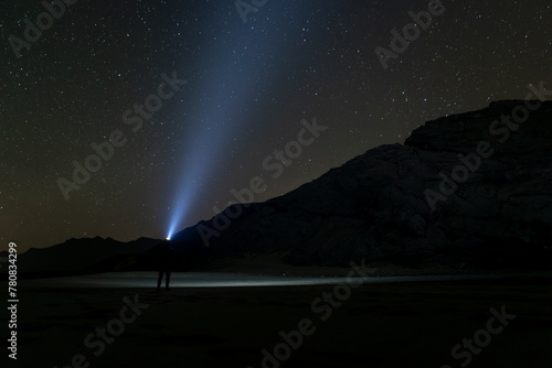 Stargazing at Cofete Beach under the Milky Way photo
