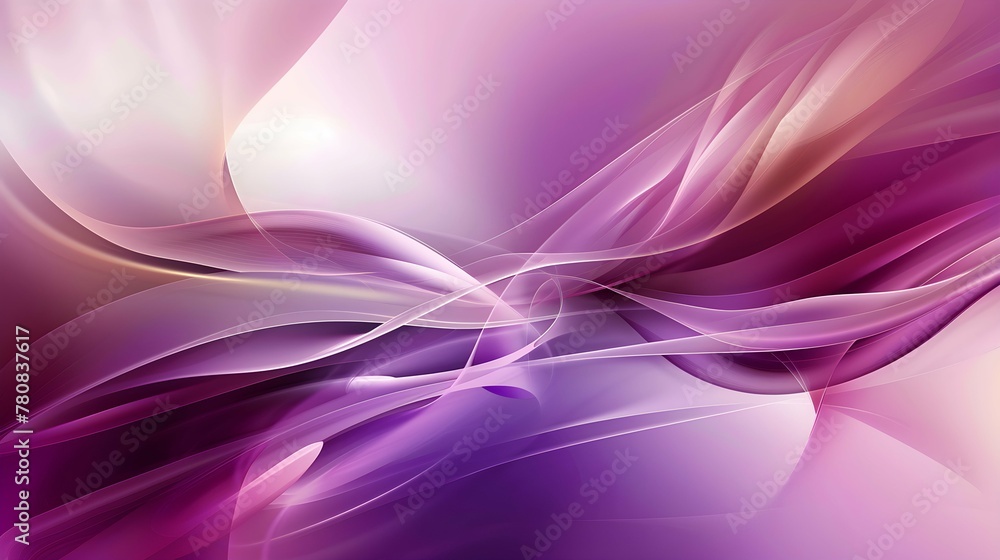 Fototapeta premium Abstract background with smooth shapes