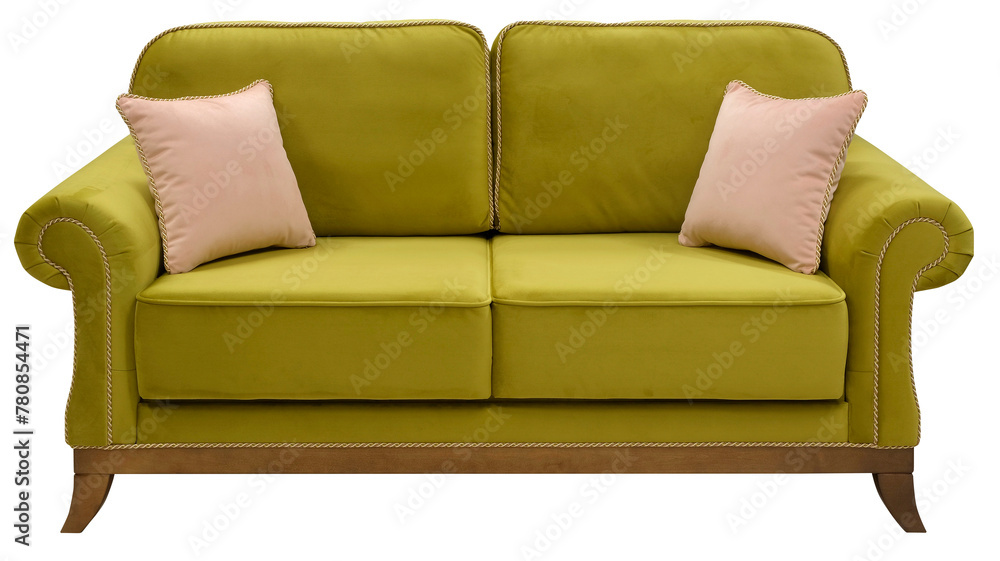 Sofa isolated on white background. Including clipping path Sofa isolated on white background. Including clipping path