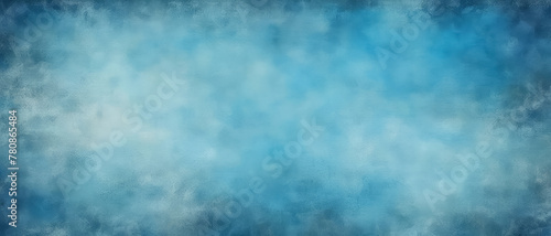 Blue background with frosty glass effect