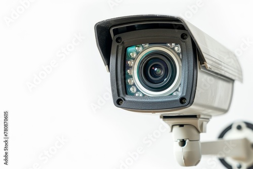 Internet video conference webcam on white background