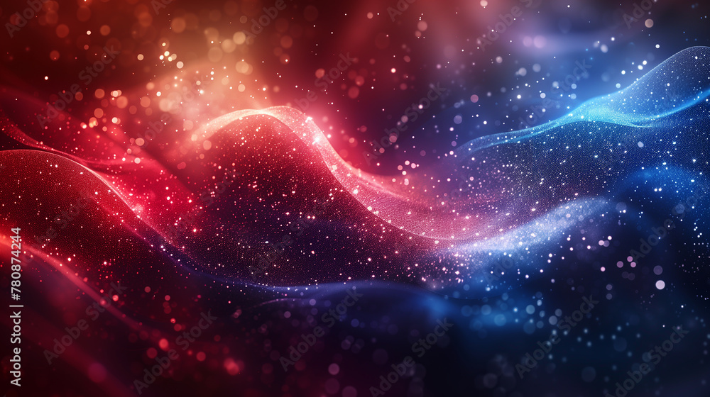 Abstract red white and blue patriotic background with copy space independence day background,. USA banner background design with copy space Ai generated Abstract red white and blue patriotic background with copy space independence day background,. USA banner background design with copy space Ai generated