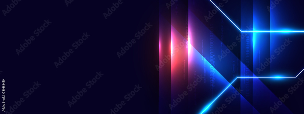 Abstract futuristic background with glowing neon light effect.Vector illustration.
Abstract futuristic background with glowing neon light effect.Vector illustration.